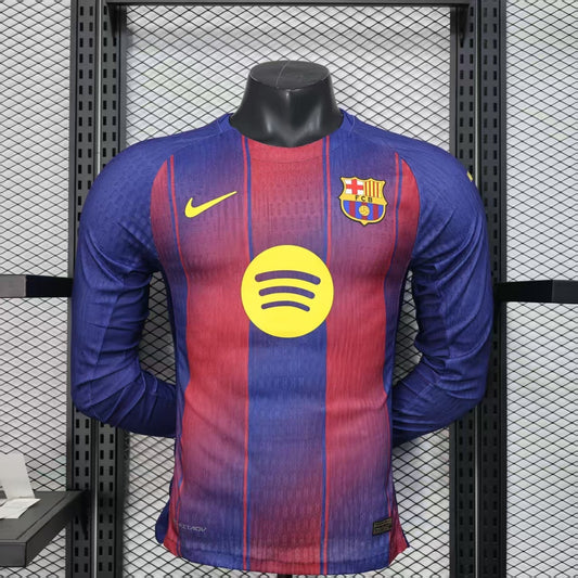 FC Barcelona autentico jersey manga large version jugador 2025