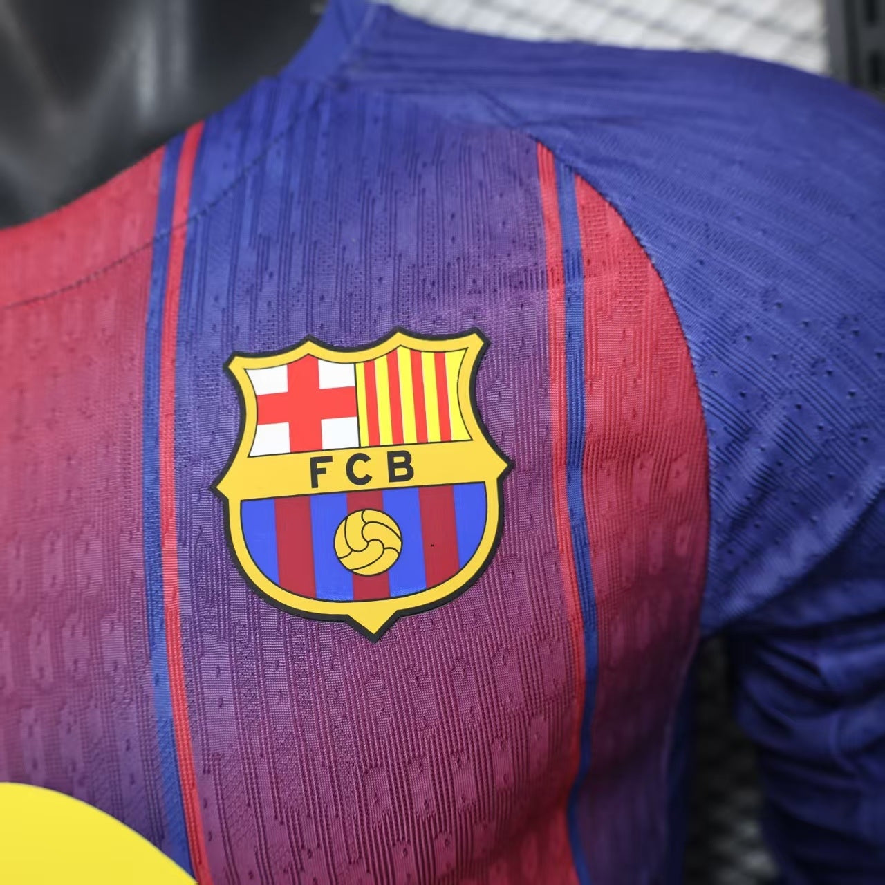 FC Barcelona autentico jersey manga large version jugador 2025