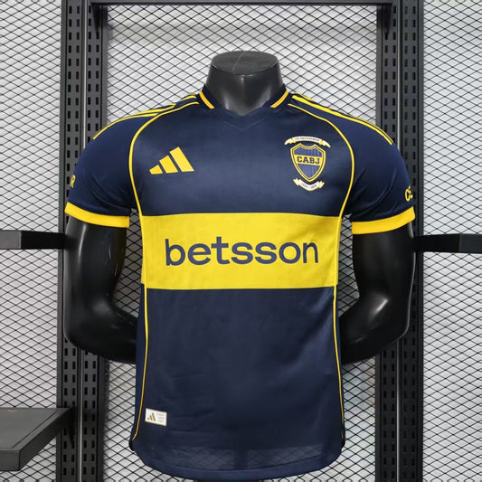 Boca Juniors autentico jersey 2025 version jugador