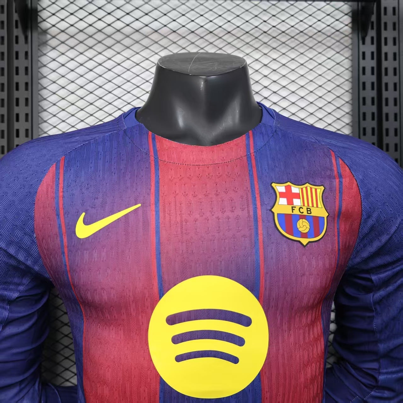 FC Barcelona autentico jersey manga large version jugador 2025