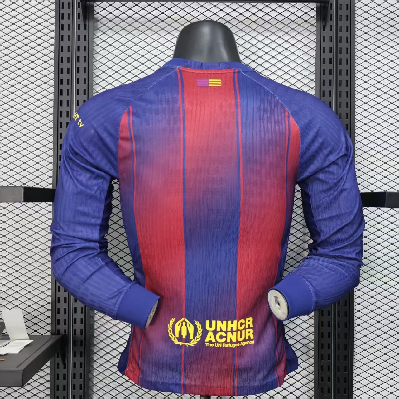 FC Barcelona autentico jersey manga large version jugador 2025