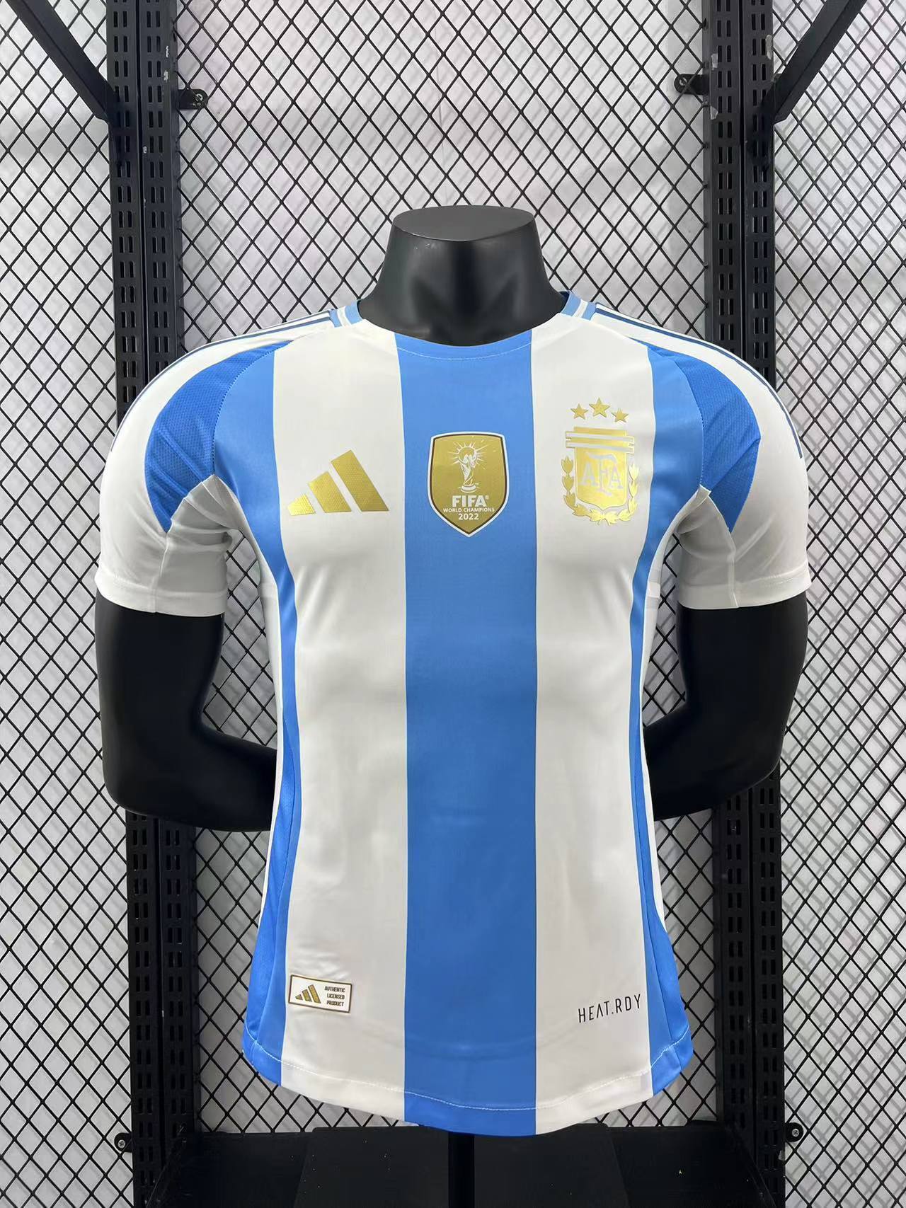 Argentina jersey versión jugador Messi #10 Campeón de copa América 2024