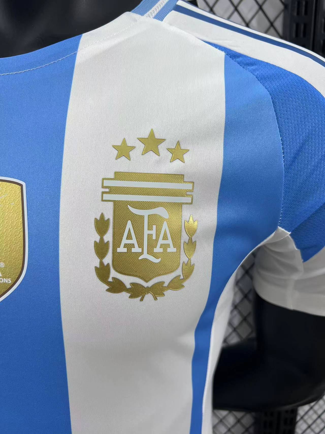 Argentina jersey versión jugador Messi #10 Campeón de copa América 2024