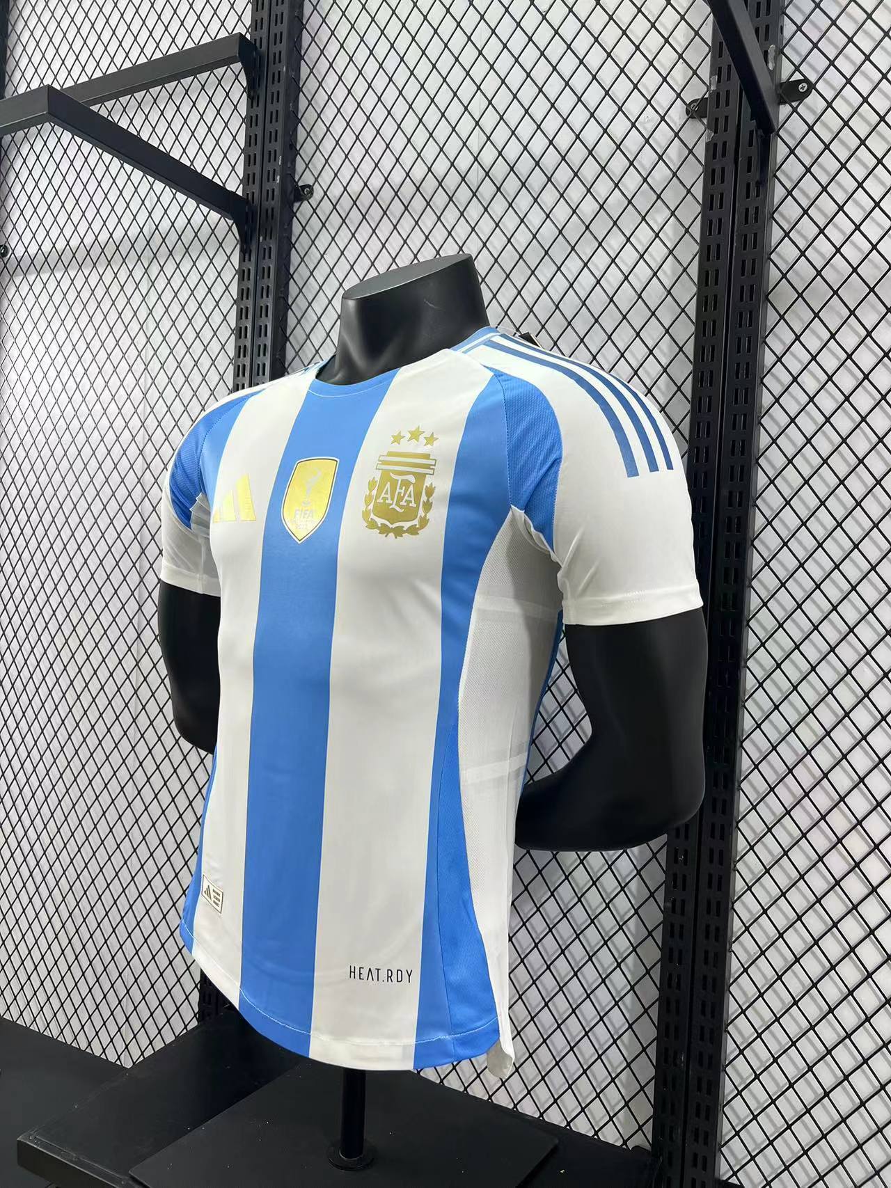Argentina jersey versión jugador Messi #10 Campeón de copa América 2024