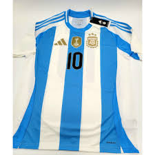 Argentina jersey versión jugador Messi #10 Campeón de copa América 2024